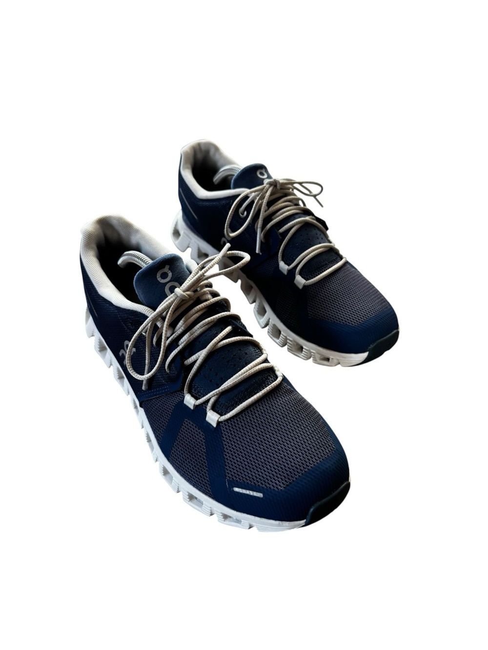 On Running Cloud 5 Shoes Women’s Size 9 Blue White Comfort Athletic Sneakers